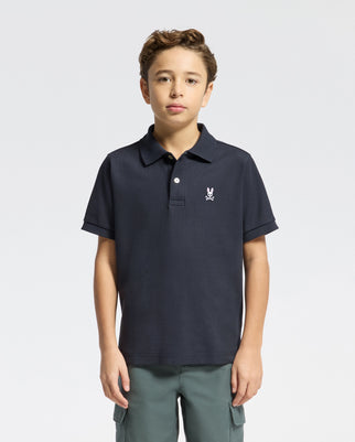 KIDS CLASSIC PIQUE POLO SHIRT  - B0K001CRPC