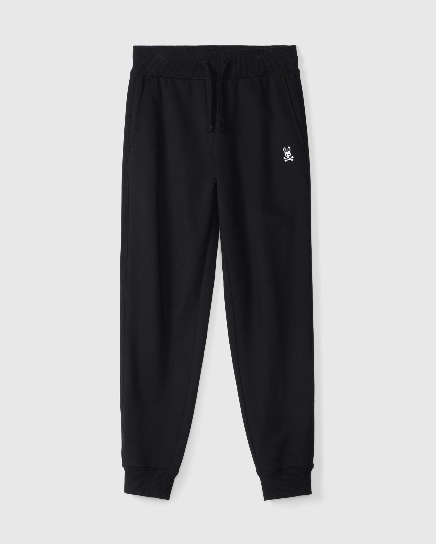 Children's black jogging bottoms sale