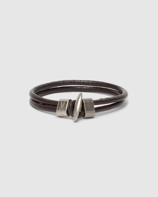 MEN'S LEATHER BRACELET - B6A369E200