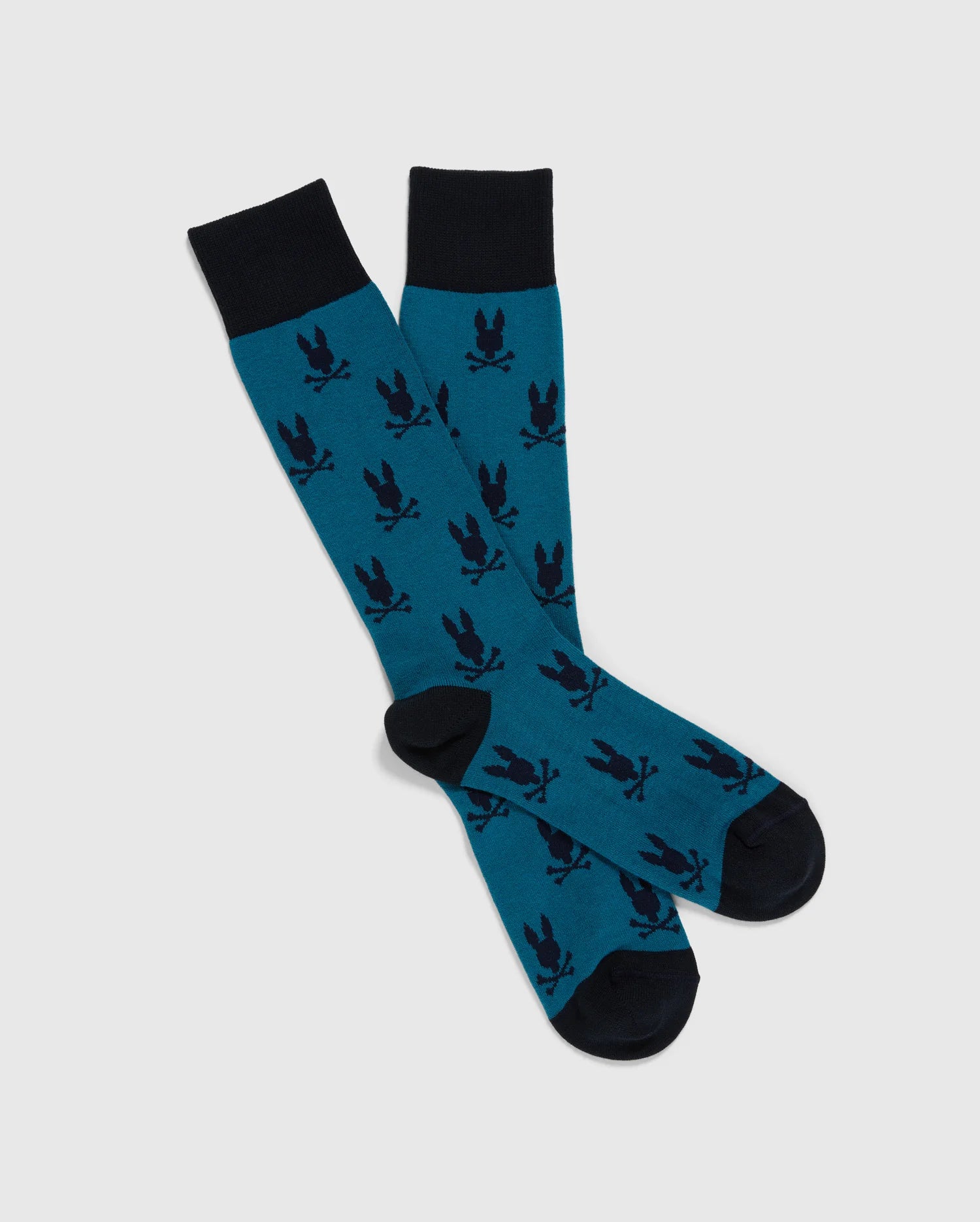 MENS ALL OVER BUNNY DRESS SOCK - B6F750D200