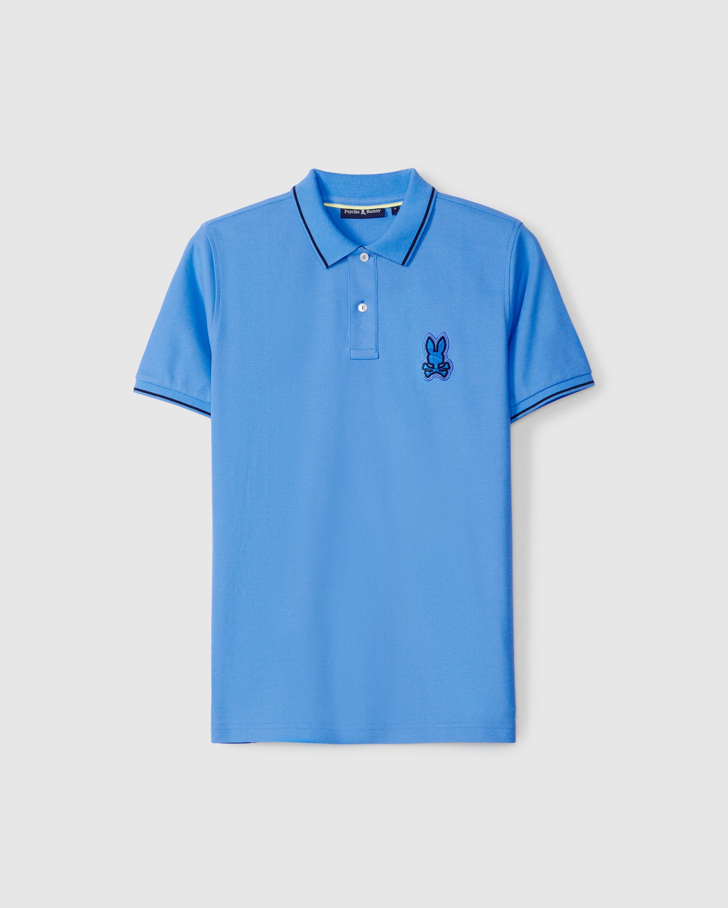 MENS MARINA LENOX PIQUE POLO PSYCHO BUNNY 420 MARINA XXL