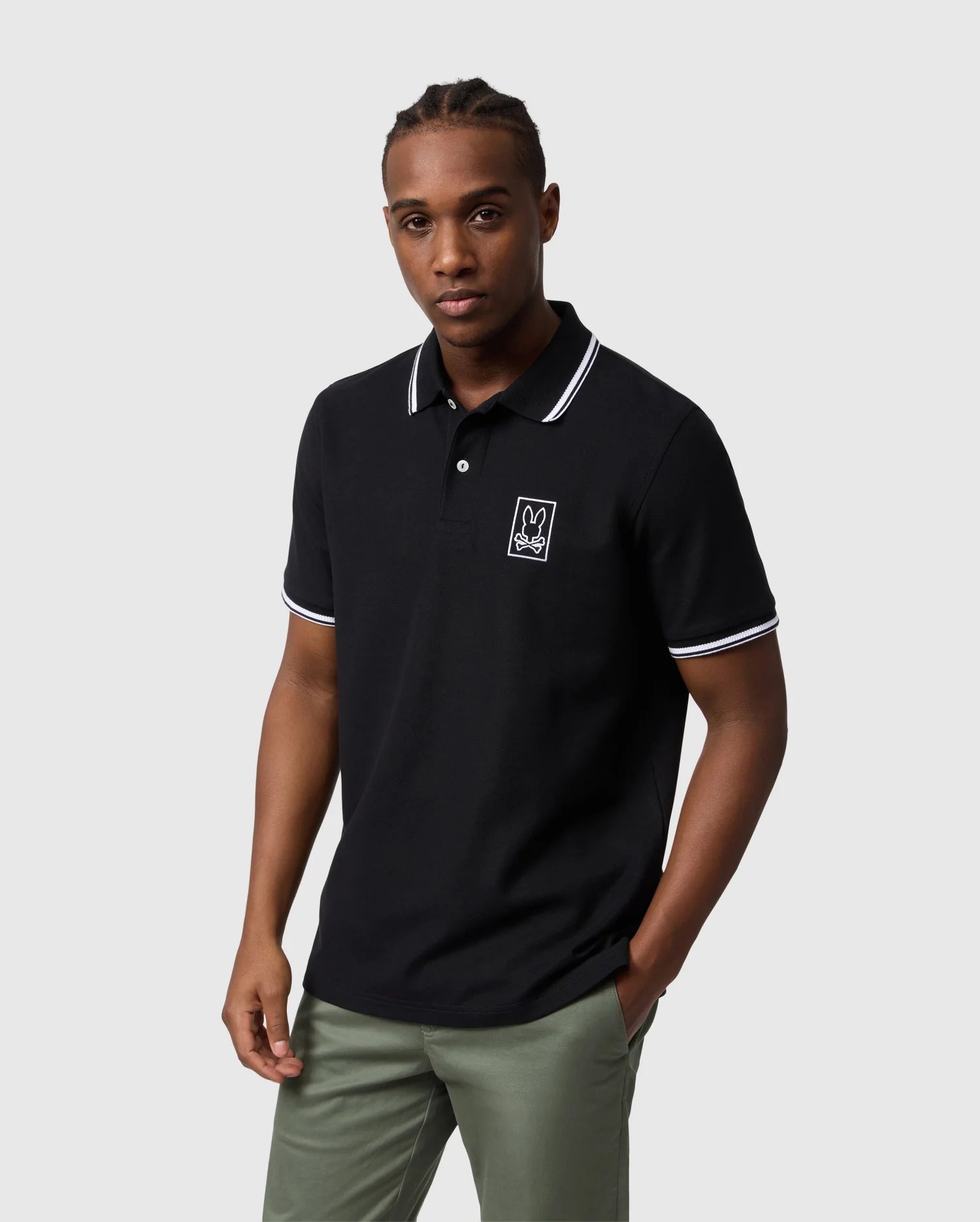 Men's pima cotton polo shirts with pocket hotsell