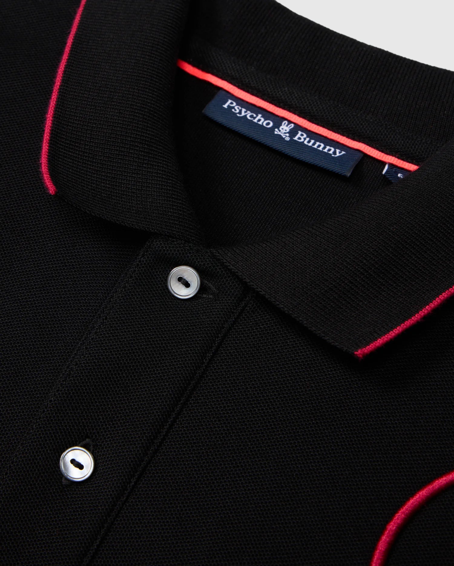 Men s Karl Pique Polo Shirt 001 Black L