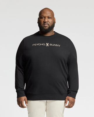 BIG AND TALL LAVATA FRENCH TERRY SWEATSHIRT - B9S159E200