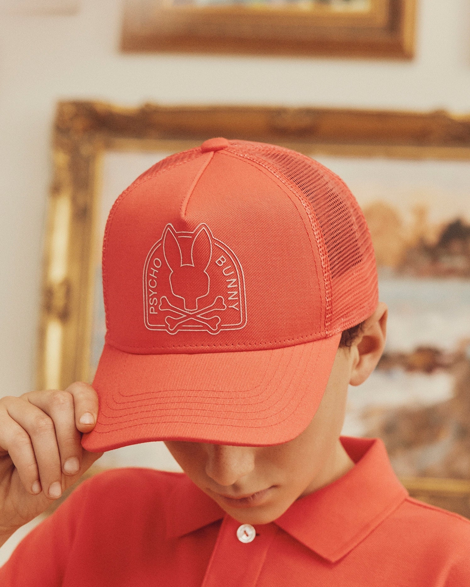 KIDS MELBOURNE GRAPHIC TRUCKER HAT - B0A548F200