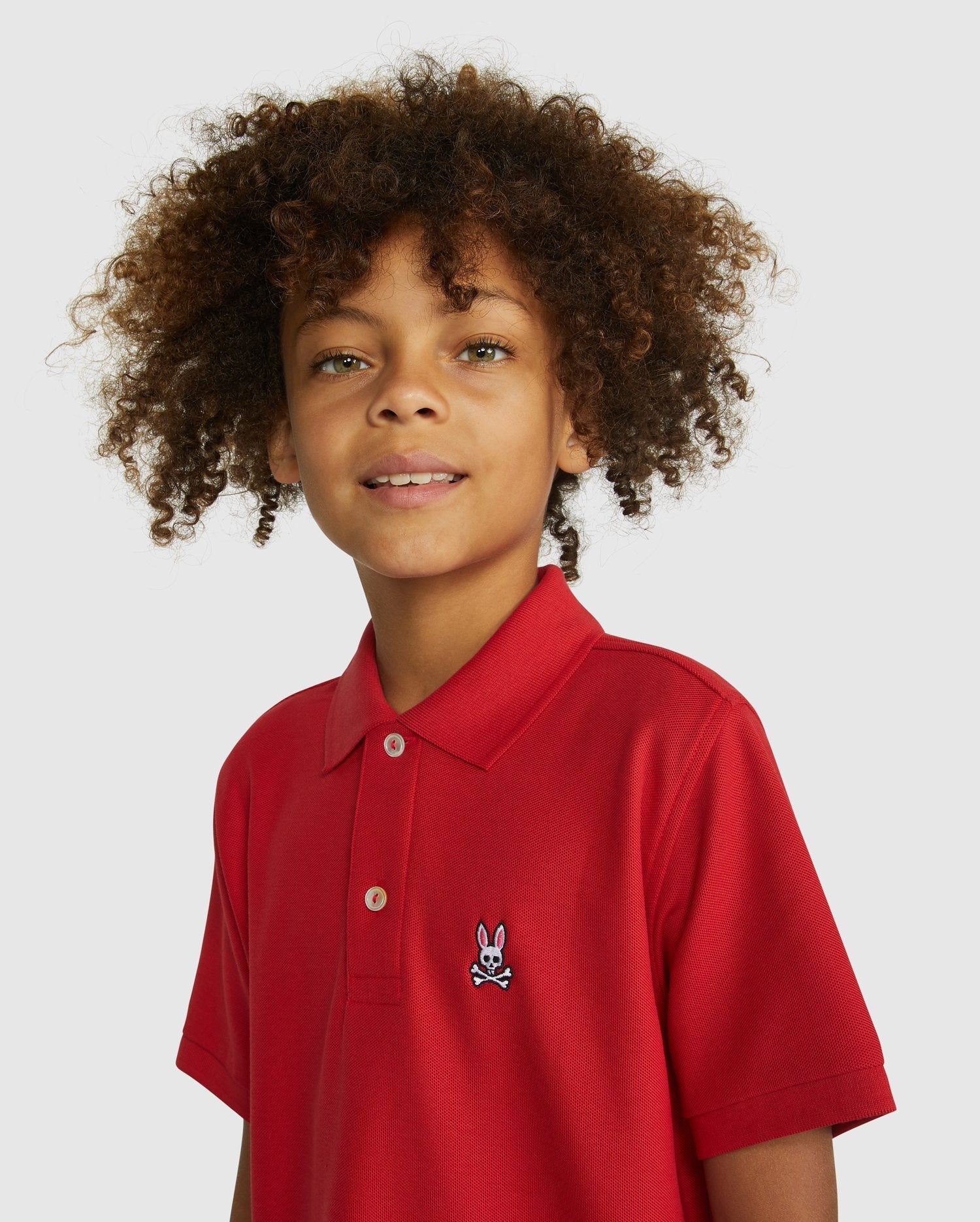 Boys 2025 red polo