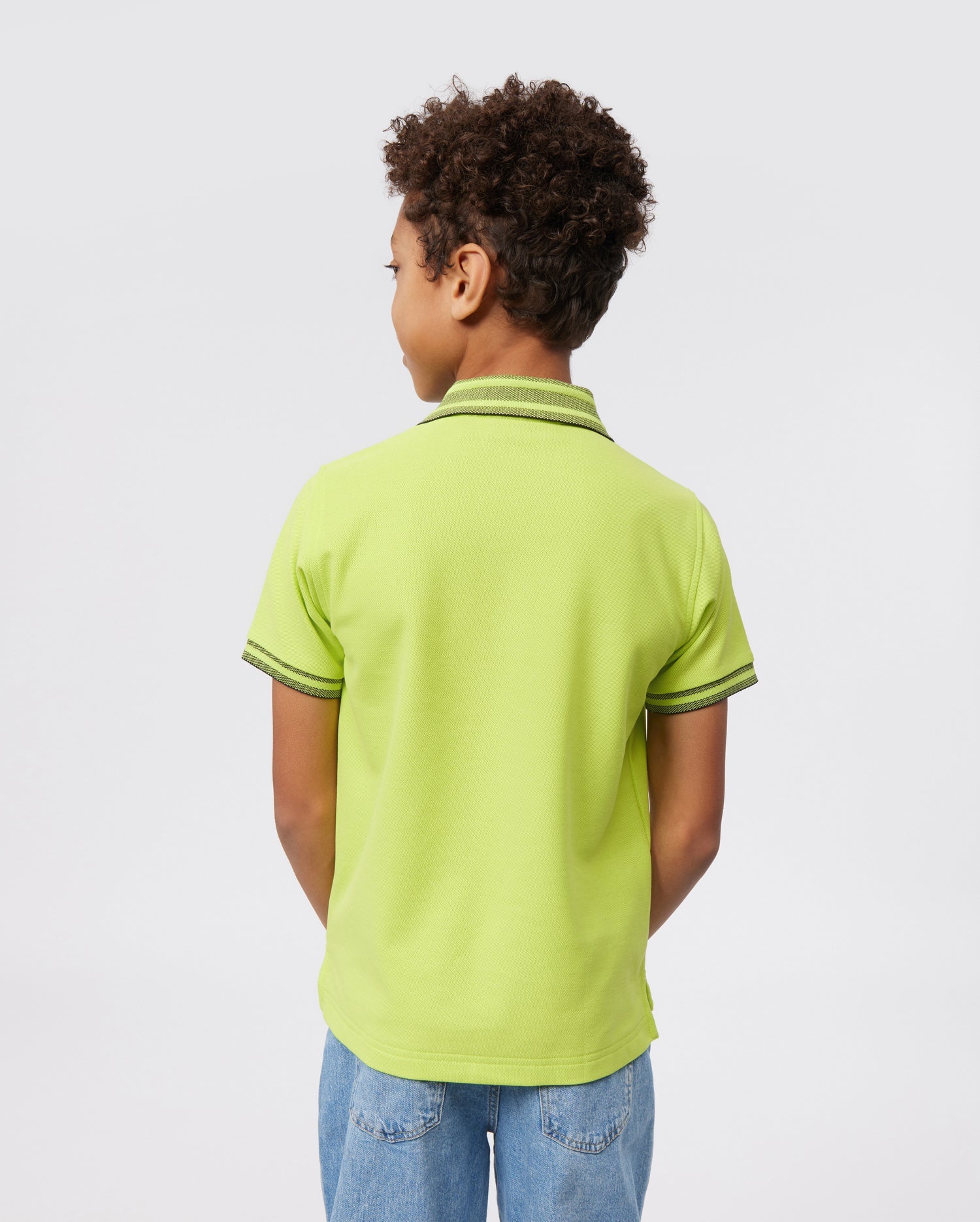 Kids 2025 green polo