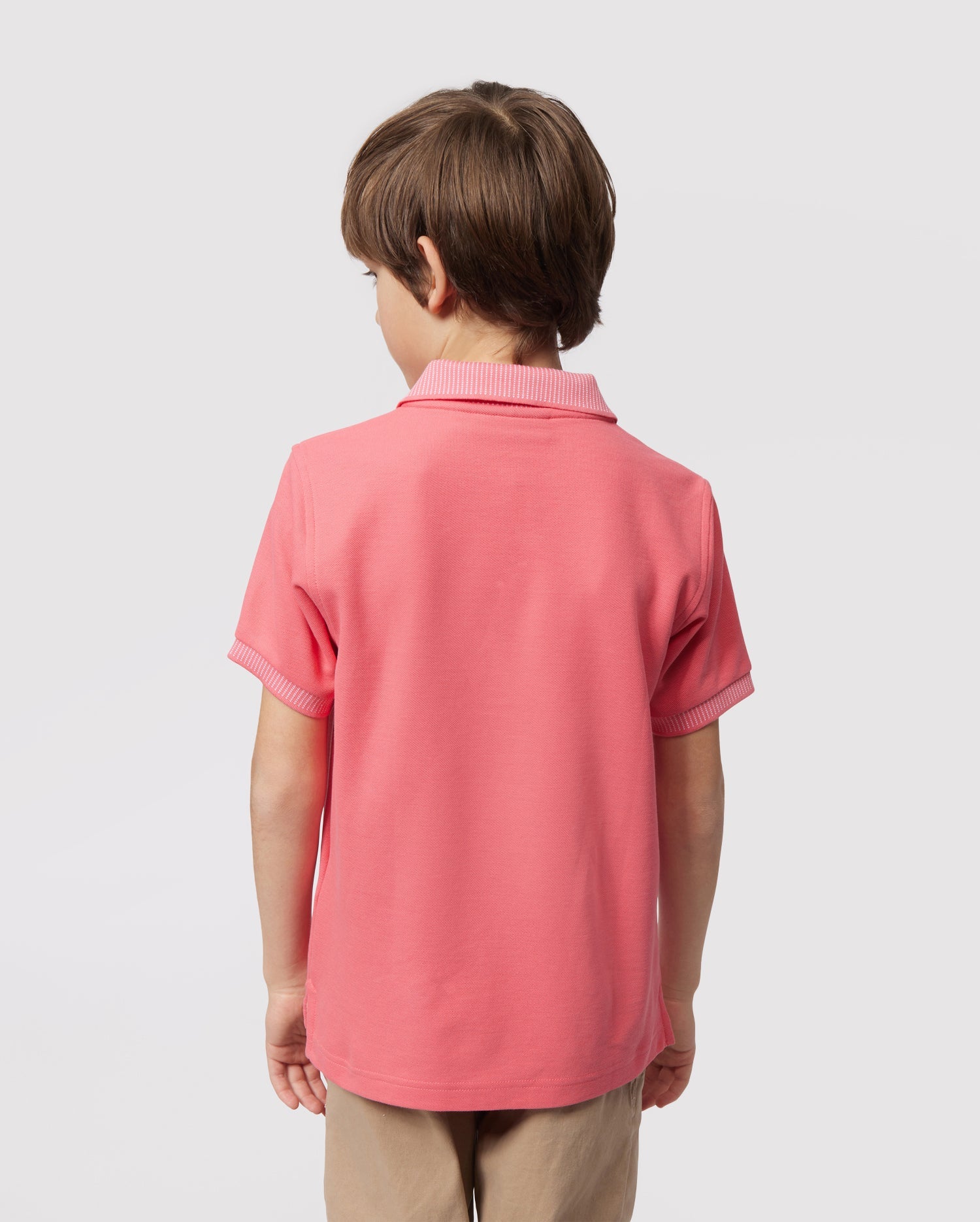 Kids 2025 pink polo