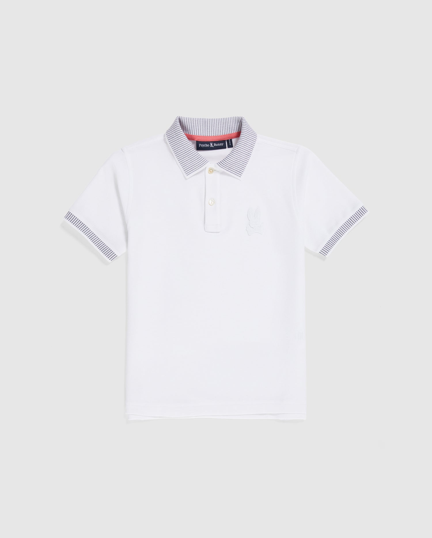 Kids white outlet polo shirt