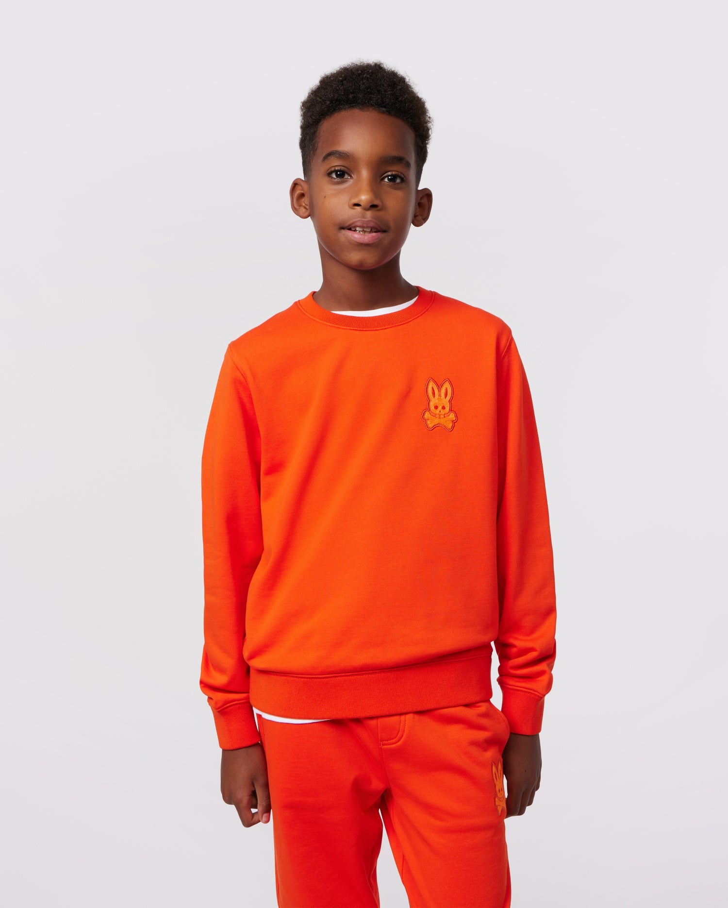 Kids cheap orange sweatshirt