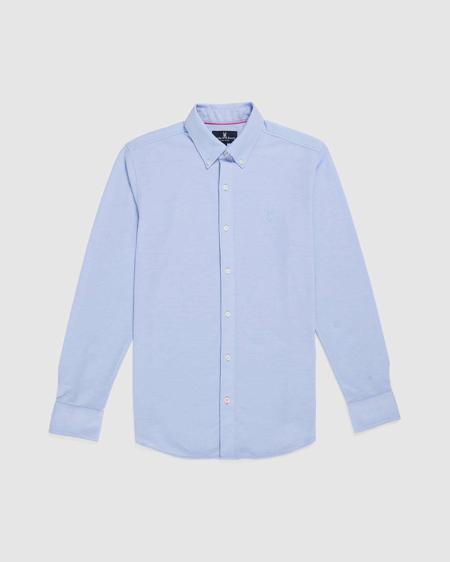 Habit Men's XL Short Sleeve Ensign Blue Button Down Collar 30+ SF Shirt  TS1283