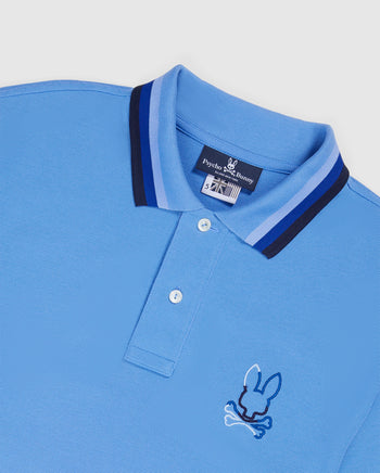 Psycho Bunny Calle Fashion Polo Shirt in Blue for Men
