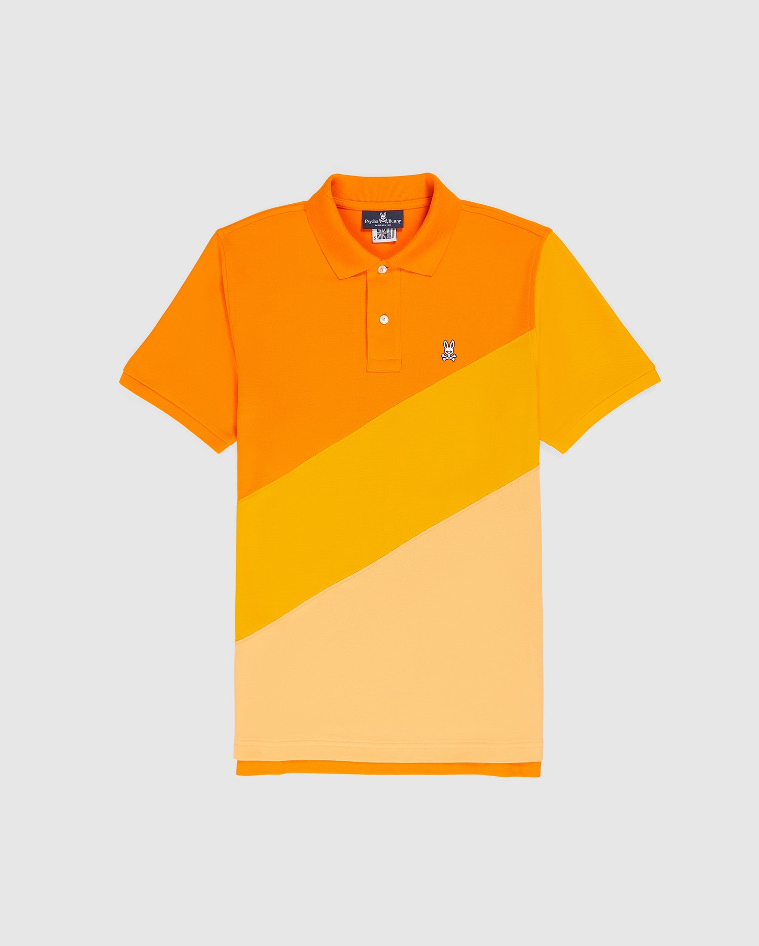 Bright orange outlet polo