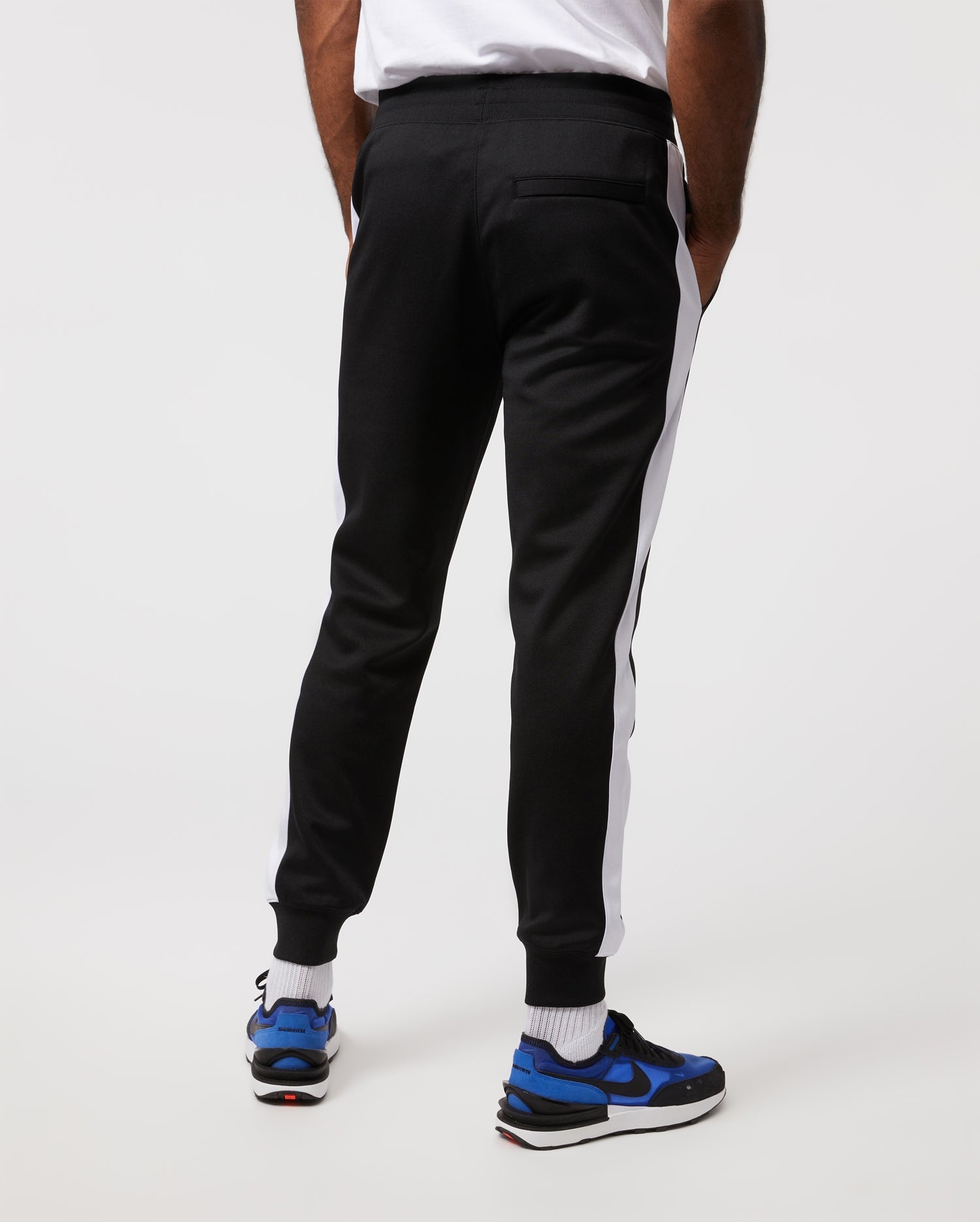 MENS MORO KNIT BLACK TRACK PANTS - B6P138W1CP | PSYCHO BUNNY