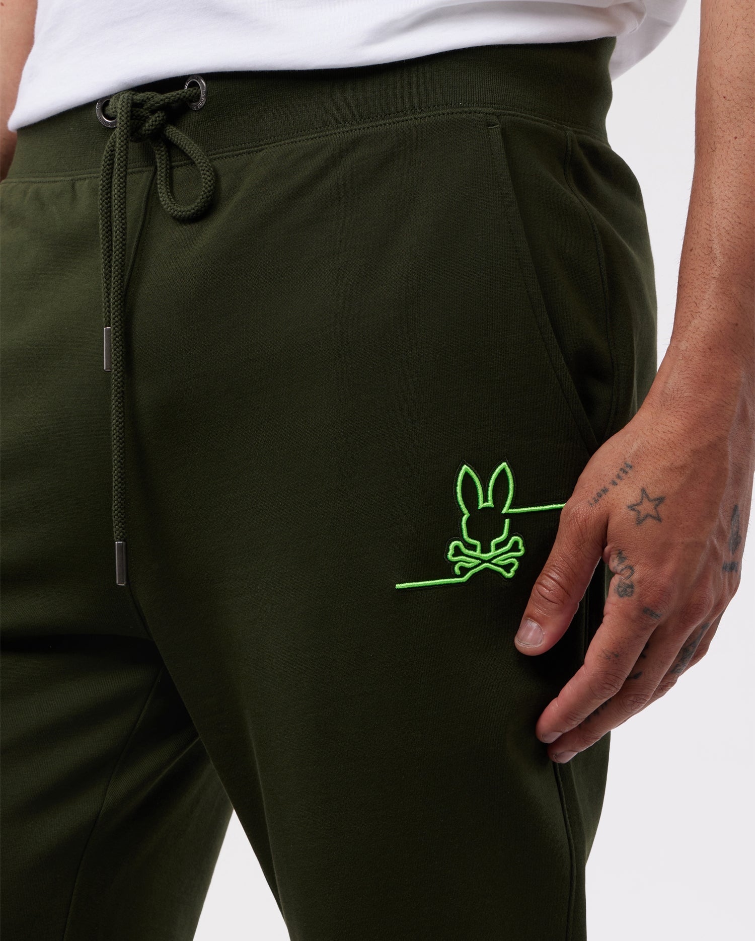 MENS CHESTER EMBROIDERED SWEATPANT - B6P359Z1FT