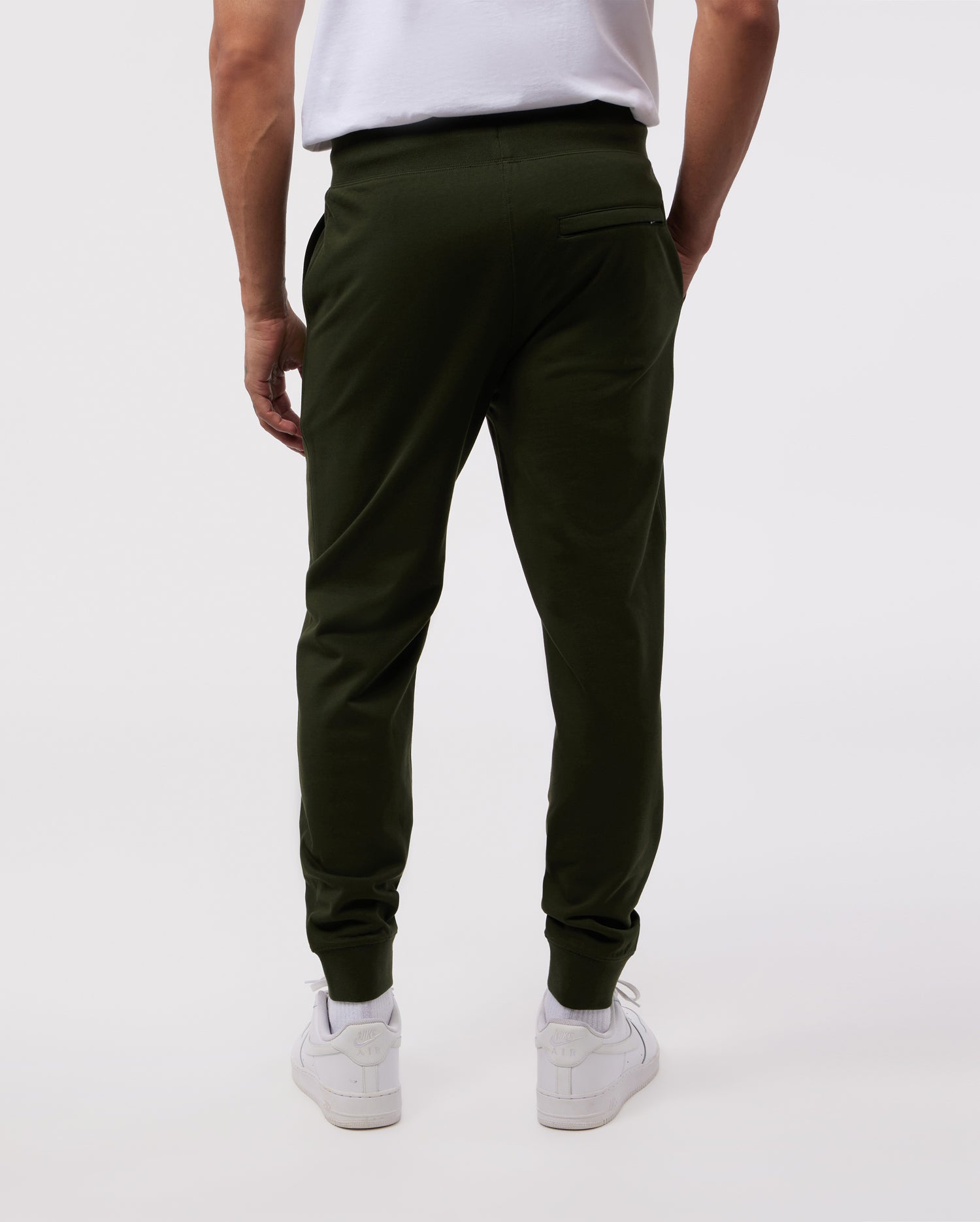 MENS GREEN CHESTER EMBROIDERED SWEATPANT | PSYCHO BUNNY – Psycho