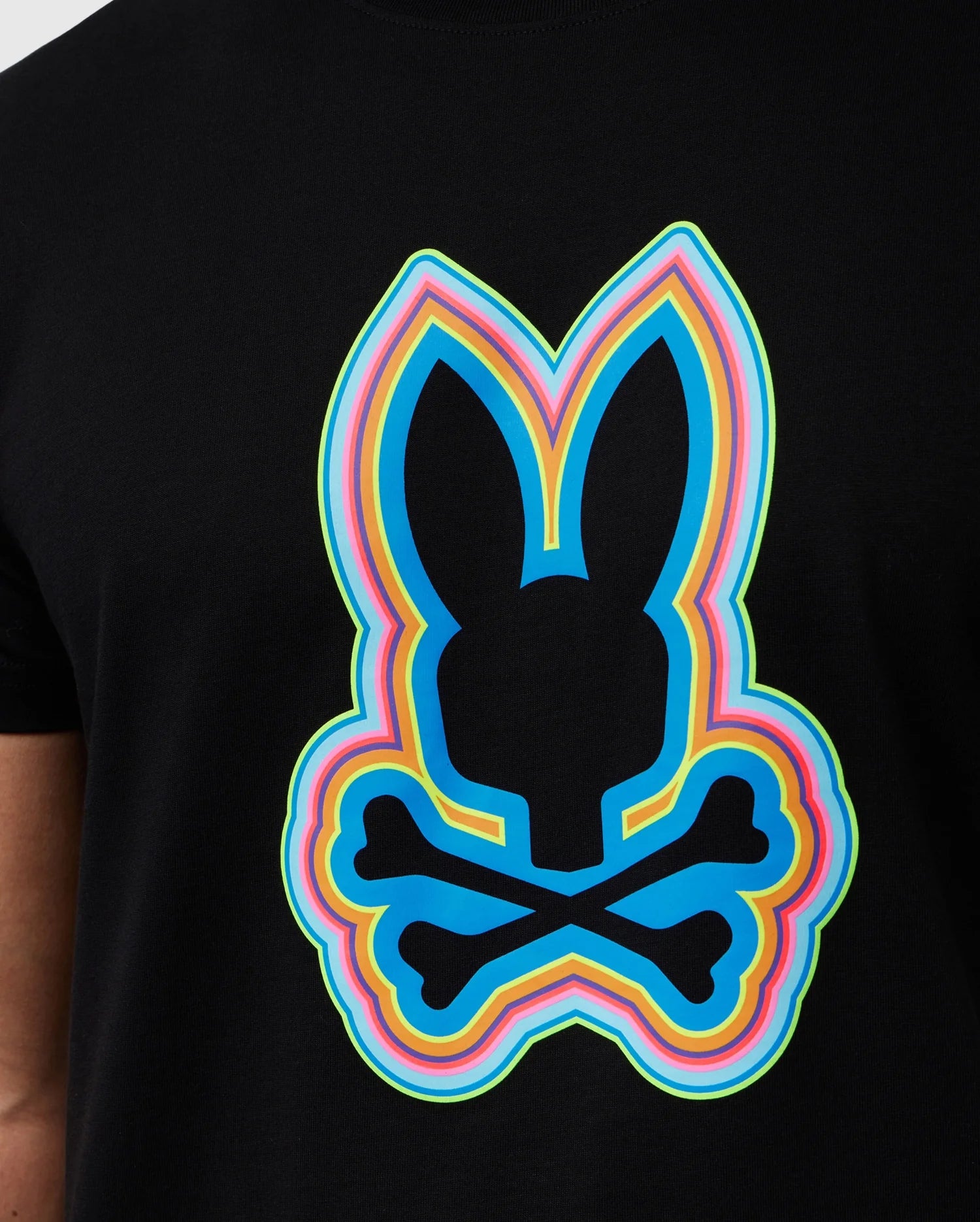 MENS BLACK MAYBROOK GRAPHIC TEE | PSYCHO BUNNY – Psycho Bunny Canada